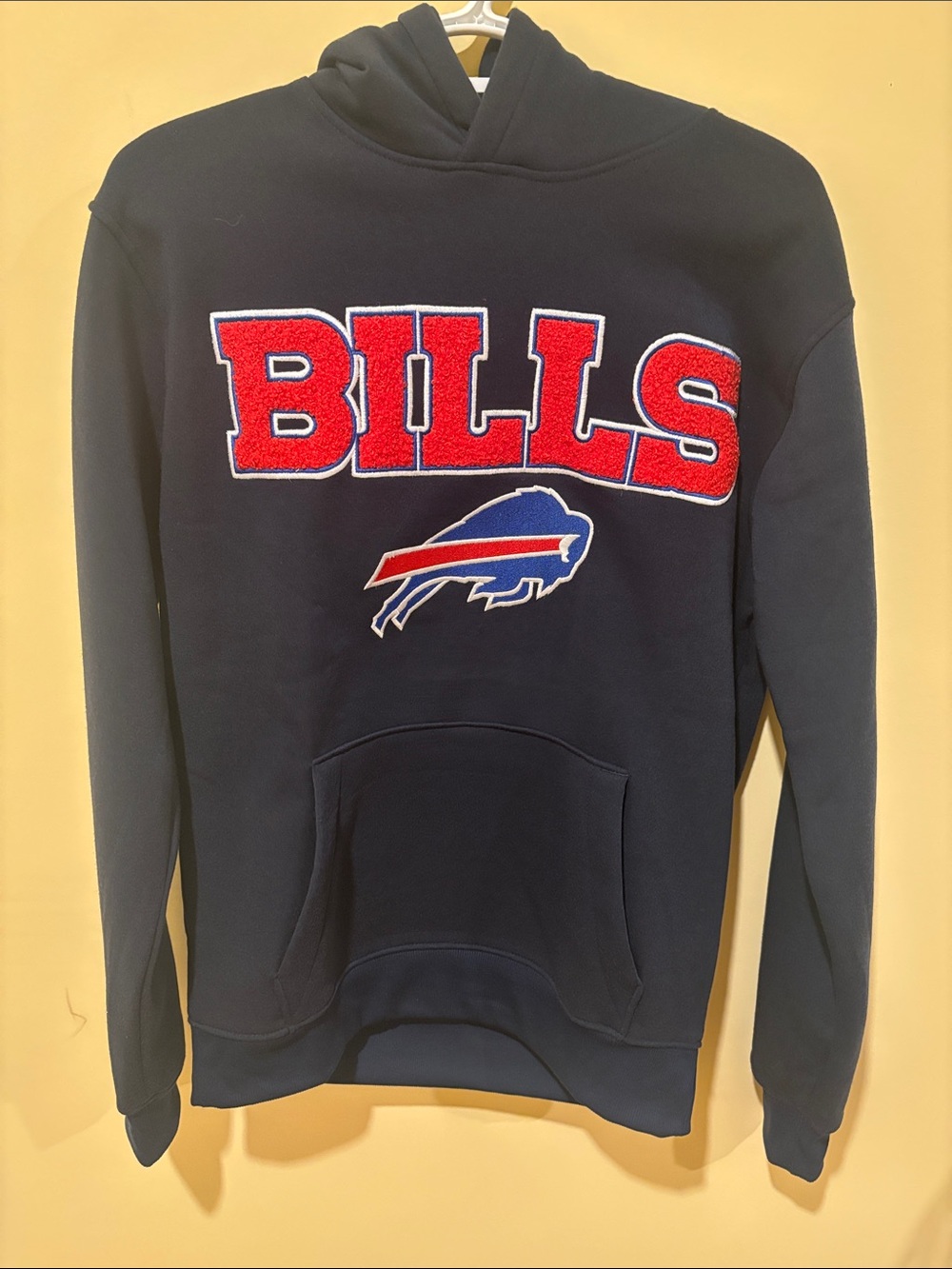 Buffalo Bills Men's Navy Hoodie with Logo